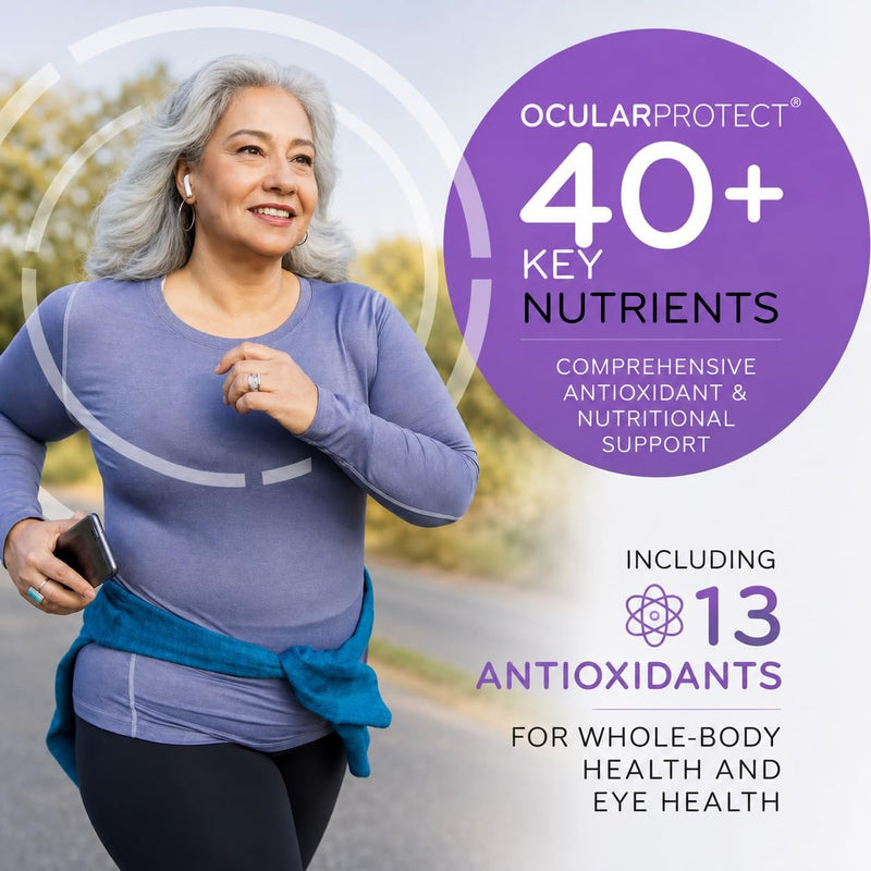 ScienceBased Health OcularProtect – Daily Multivitamin with Advanced Eye Health Support – 40+ Key Nutrients with Lutein, Zeaxanthin, Turmeric & Quercetin – Immune & Antioxidant Support