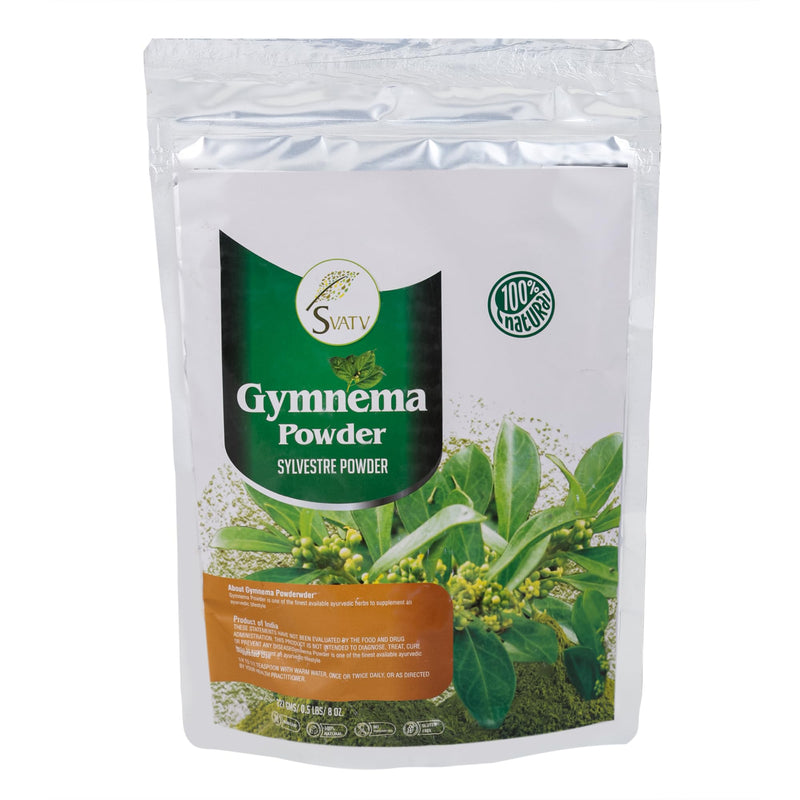 SVATV Gymnema Powder | Gymnema sylvestre | Gurmar Powder | Meshashringi Powder | 227g, Half Pound