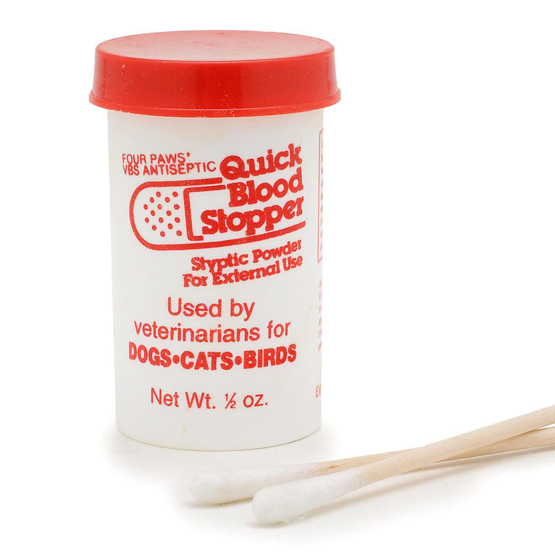 Quick Blood Stopper, Fast-Acting Clotting Formula, 5 oz - Pet First Aid for Minor Cuts & Wounds, Quick Stop Bleeding for Dogs with Moofin SS Pet Training Whistle, Easy-to-Apply ~ [Pack of 3 - BeesActive Australia