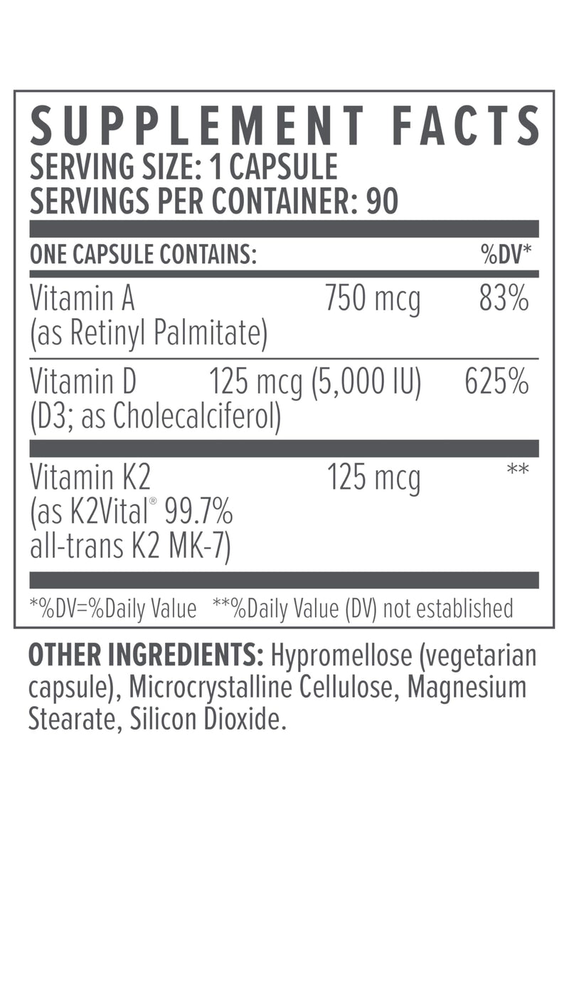 Biote Nutraceuticals - ADK 5 - Immunity + Cardiovascular (90 Capsules) 90 Count (Pack of 1)