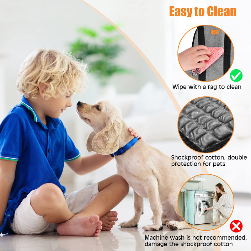 Ownpets dog grooming hammock, hammock harness with 4 hooks, for bathing, washing, grooming and nail trimming, S Width: 29cm, Length: 44.7cm, Legs spacing: 16cm - BeesActive Australia