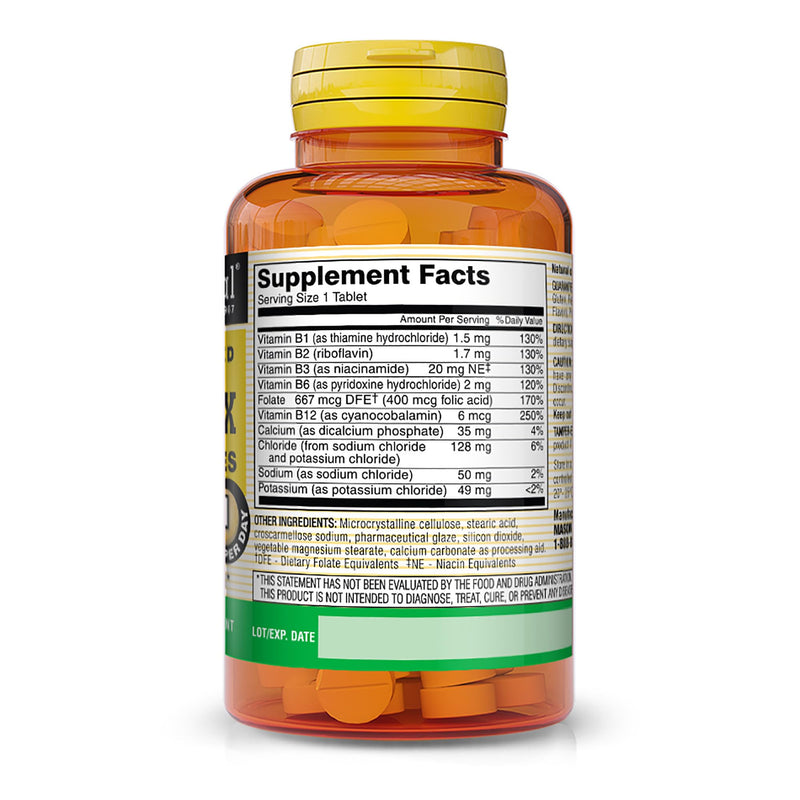 MASON NATURAL Vitamin B-Complex with Electrolytes