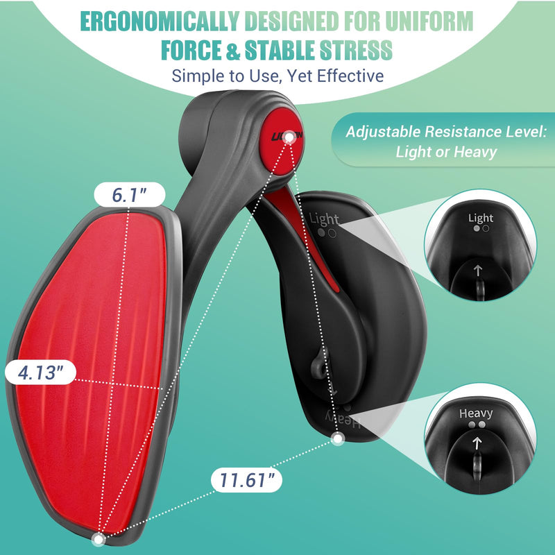 Thigh Master Thigh Exerciser for Women, Hip Trainer Kegel Exerciser & Pelvic Floor Trainer, Kegel Trainer for Postpartum Rehabilitation, Trimmer Inner Thigh & Thigh Toner Workout Home Gym