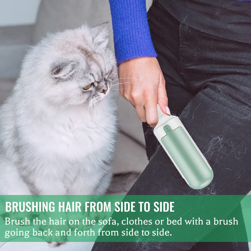 Lint roller for pet hair, FainFun washable lint roller for pet hair, lint brush reusable, pet hair remover roll pet hair remover for living room sofa and car seats - BeesActive Australia