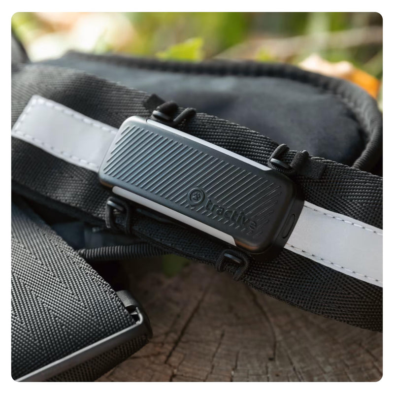 Tractive 2 PCS. Textile clips for Tractive Dog 6 GPS Tracker (Black) - L - BeesActive Australia
