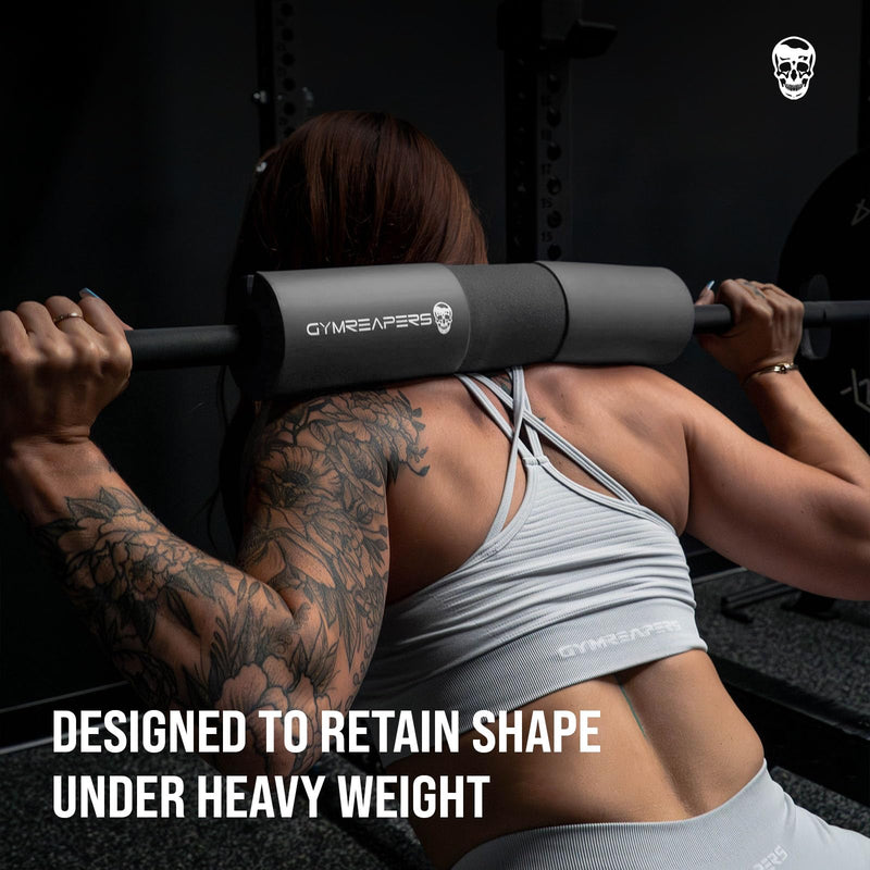 Gymreapers Barbell Squat Pad - Protective Bridge Pad For Hip Thrust, Squats, Lunges - Hip Support, Neck Protection For Bar Black - BeesActive Australia