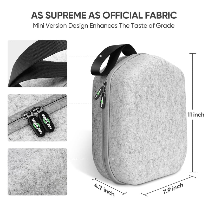 Hard Carrying Case Compatible with Meta Oculus Quest 2/Quest 3/Vision Pro Original/Elite Version VR Gaming Headset and Touch Controllers Accessories, Suitable for Travel and Home Storage Medium - BeesActive Australia
