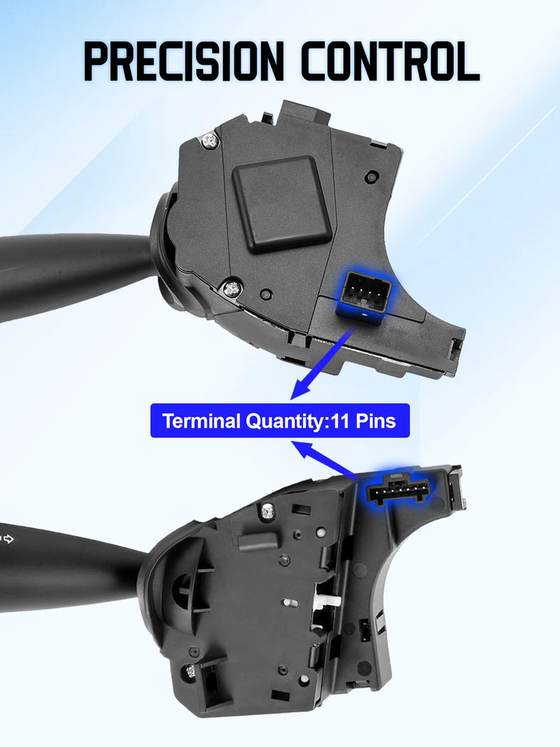 Turn Signal Switch Compatible with JK MK KK XK WK- Replaces CBS1703 Wrangler Compass Patriot Multifunction Switch with Fog Light Headlight Dimmer - BeesActive Australia