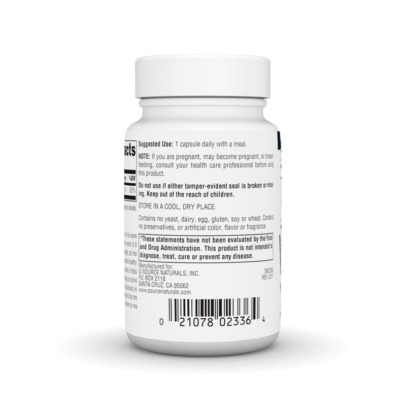 Source Naturals, Vitamin D-3, 5000 IU - 60 Capsules | Bioactive Form for Bone & Immune Health*
