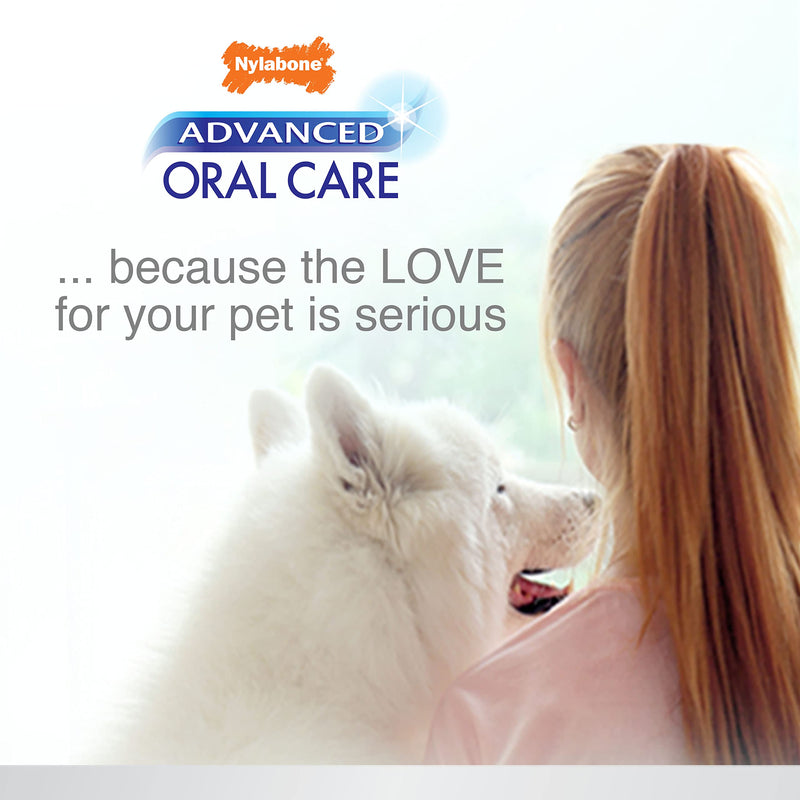 Nylabone Advanced Oral Care Pet Dental Water Additive, Liquid Tartar Remover & Breath Freshener for Dogs, Dog Teeth-Cleaning, Original Flavor, 32 oz. 32 oz. (Pack of 1) - PawsPlanet Australia