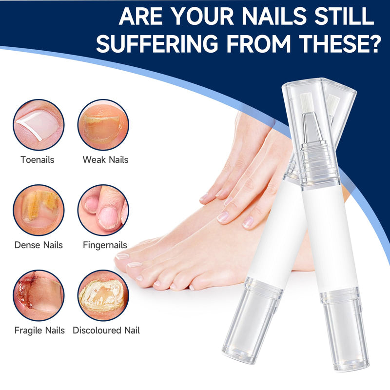 Nail Repair Pen with Lauric Acid and Glycerin—Strengthens brittle nails, providing cooling relief for toenails and fingernails - BeesActive Australia