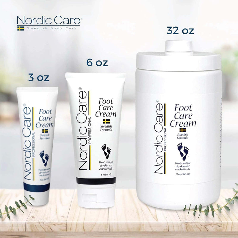 Nordic Care Foot Care Cream 6 oz. (Pack of 2) 6 Ounce (Pack of 2)