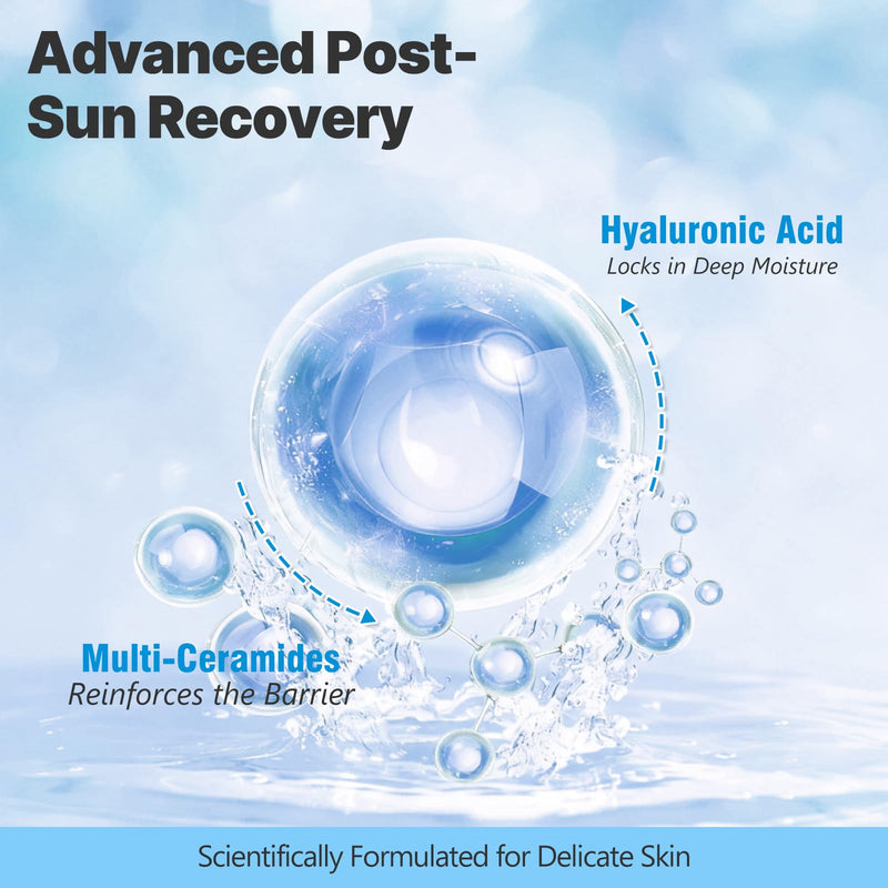Dog After-Sun Soothing Serum – Hydrating & Calming Skin Repair for Sensitive, Sun-Exposed Areas (1.69 fl oz) | Vet-Inspired Gentle Formula – Alcohol & Fragrance Free