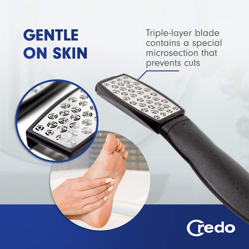 Credo Solingen Smart Cutter Callus Remover for Feet & Hand | Gentle Foot File & Foot Callus Remover | Callus Shaver Pedicure Supplies for Dry Cracked Feet & Flaky Skin - BeesActive Australia