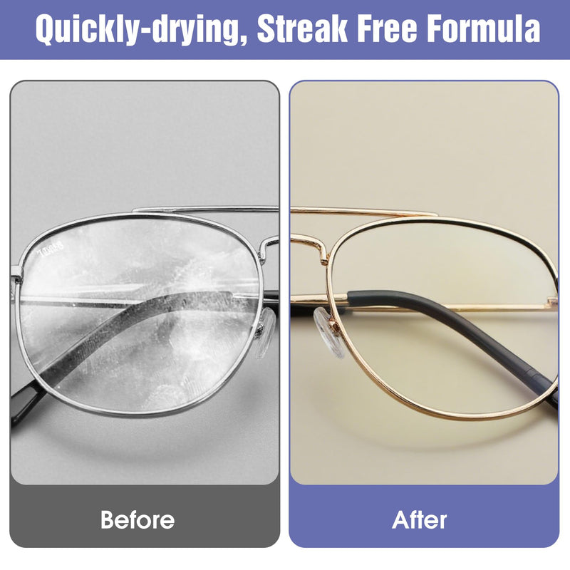 [200 Pack] Large Glasses Cleaner, Lens Wipes for Eyeglasses, Pre-Moistened Individually Wrapped Cleaning Wipes, Eye Glasses Cleaner Wipes for Camera, Phone, Computer, Laptop Screen (4.72 * 5.91 inch)