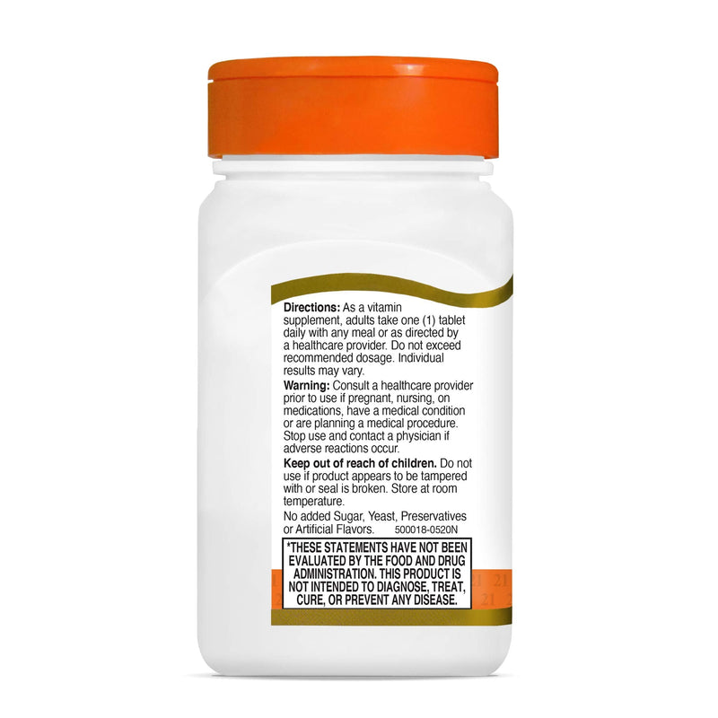 21st Century C 500 Mg Tablets, 110 Count (Pack of 2)