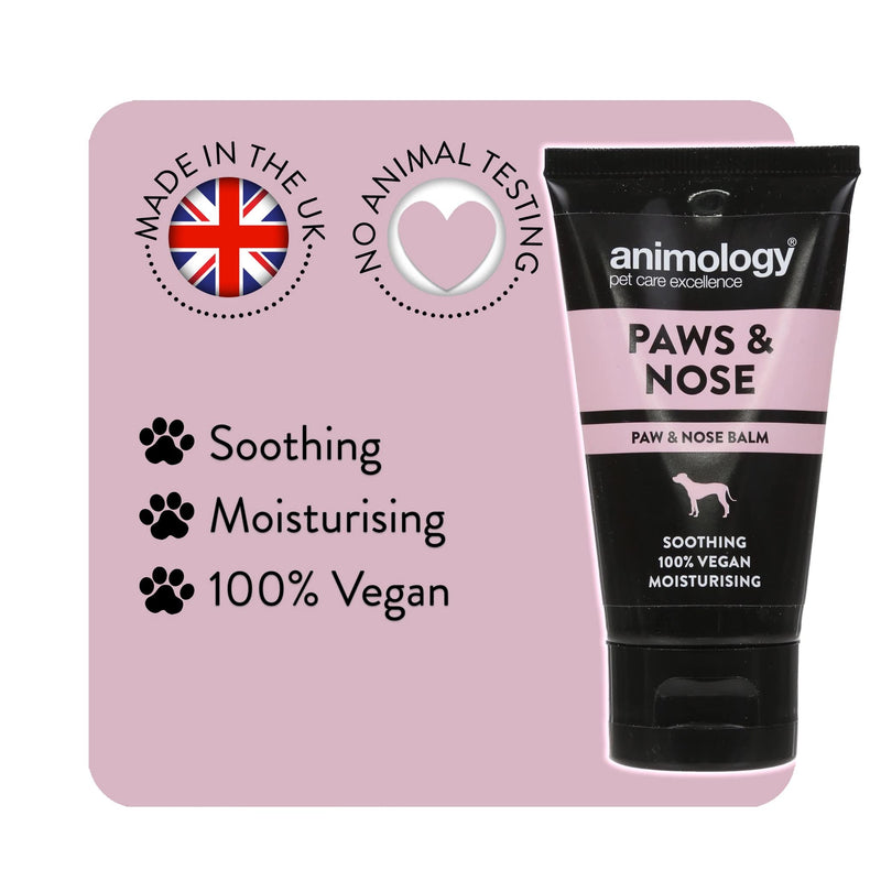 Animology Dog Paw & Nose Balm 50ml, Pack of 1, Clear