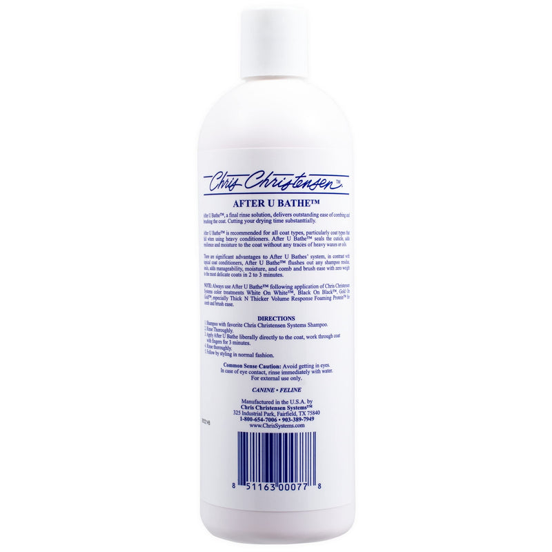 Chris Christensen After U Bathe Final Rinse Solution (16OZ) 16OZ - BeesActive Australia