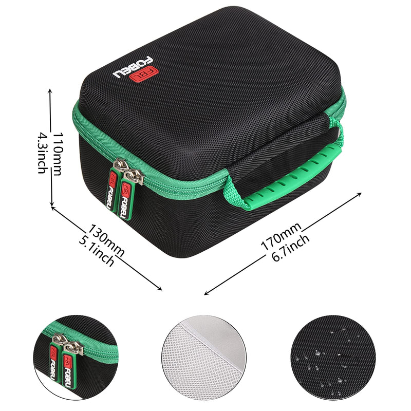 FBLFOBELI Portable Travel Carrying Case for Portable Handheld Inhaler Nebulizer, Atomizer Nebulizer Machine for Adults and Kids, Hard Emergency Medical Bag (Case Only) - BeesActive Australia