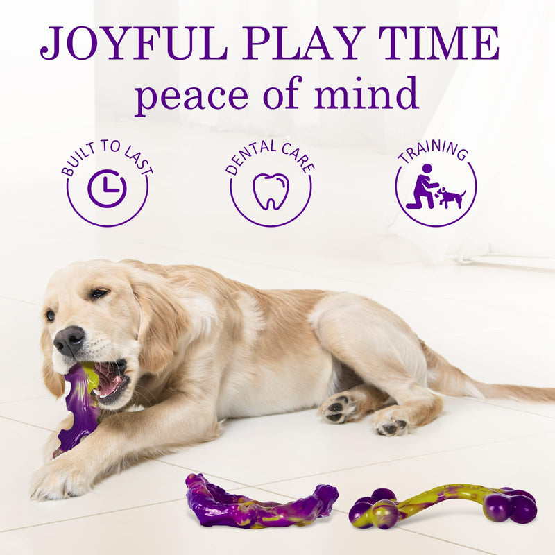 Tough Dog Toys for Aggressive Chewers 3 Pack Chew Toys for Large Dogs, Indestructible Dog Toy for Aggressive Chewers Large Breed, Dog Toys to Keep Them Busy Model 315 - BeesActive Australia