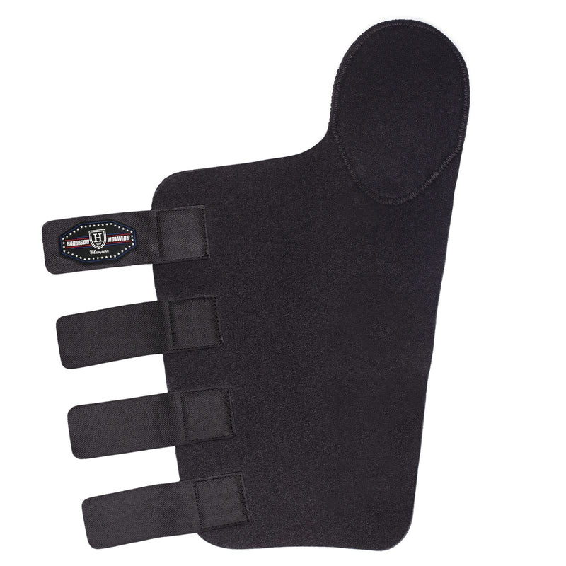 Harrison Howard Adjustable Touch Fasteners Quality Neoprene Versatile Horse Tail Guard Equine Tail Wrap Black - BeesActive Australia