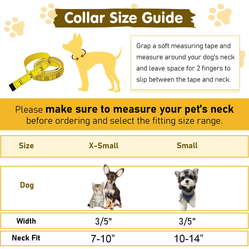Skull Dog Collar with Bell, Pretty Cool Boy Cat Collar Tiny Puppy Collars with Bells for XXS Xs Small Pet Male Dogs Kitten Little Animal, Black XSmall 16LD XS Neck 7-10" - BeesActive Australia