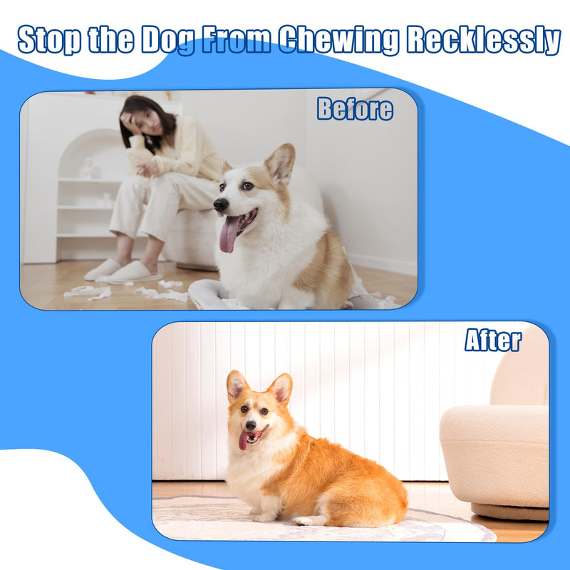 No Chew Spray for Dogs 2 Pack (100ML) Natural Ingredients Bitter Apple Spray for Dogs Alcohol Free Deterrent Spray to Stop Chewing Barking Marking and Nibbling