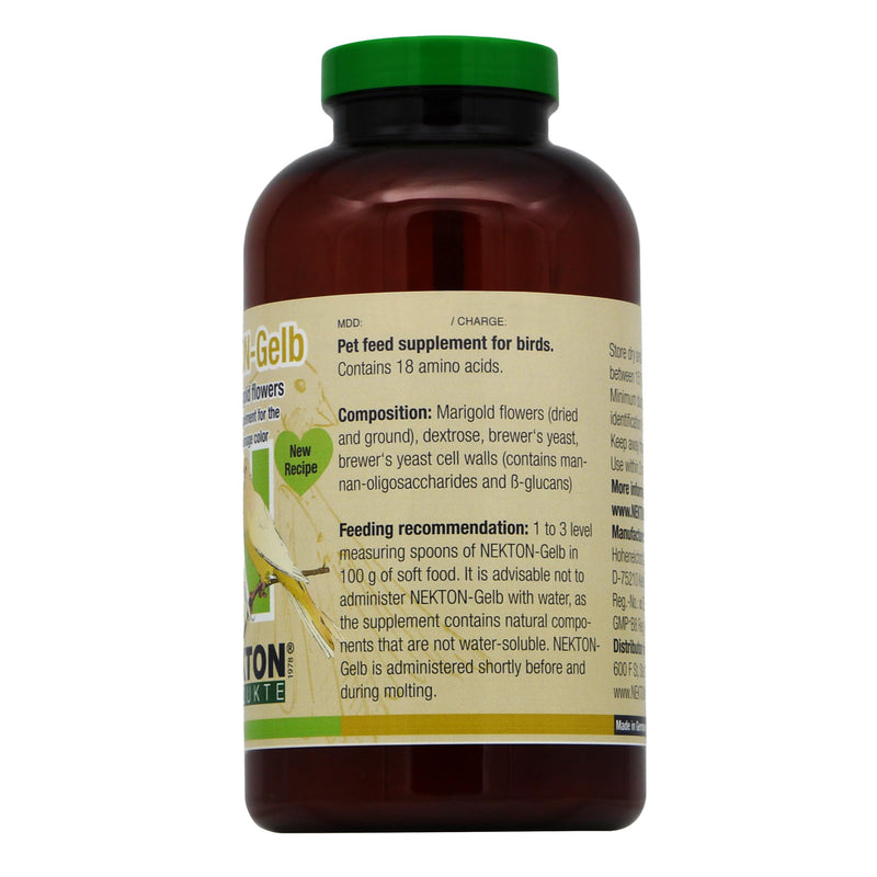 Nekton Gelb to Enhance Yellow Color in Birds, 280gm 9.88 Ounce (Pack of 1) off white