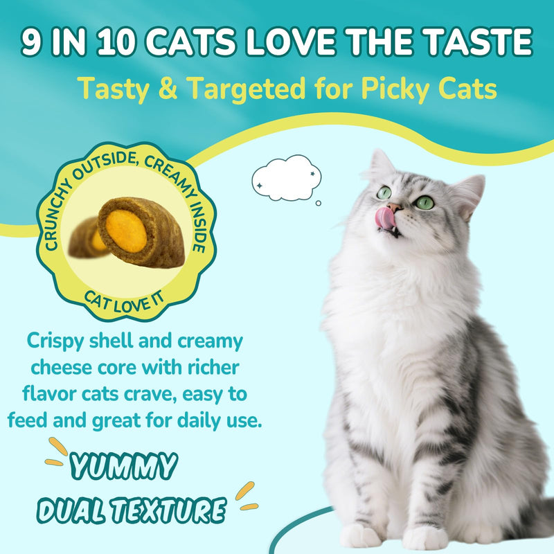 Woyamay Cat & Dog Flea and Tick Prevention Bundle, 500 Crunchy Dual-Texture Chews Each, Natural 4-in-1 Flea Defense with Skin, Coat, Gut & Immune Support, Oral Daily Flea Treatment for Cats & Dogs