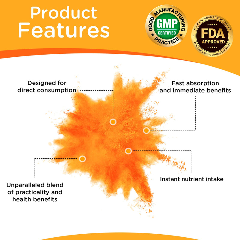Dr. T On-the-go Packs Morning Boost Formula, Grapefruit, 30 Packs | No Water Needed, Direct-to-Mouth, Vitamins C, B6, B12 & Camu-Camu Extract, Supports Focus, Energy & Well-Being