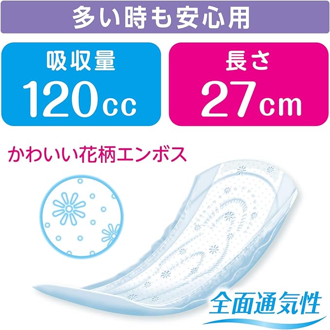 Poise Skin Care Pad, Safe Even When Many Times (Regular), 4.2 fl oz (120 cc), 20 Sheets (For Light Urine Leaking for Women) - BeesActive Australia