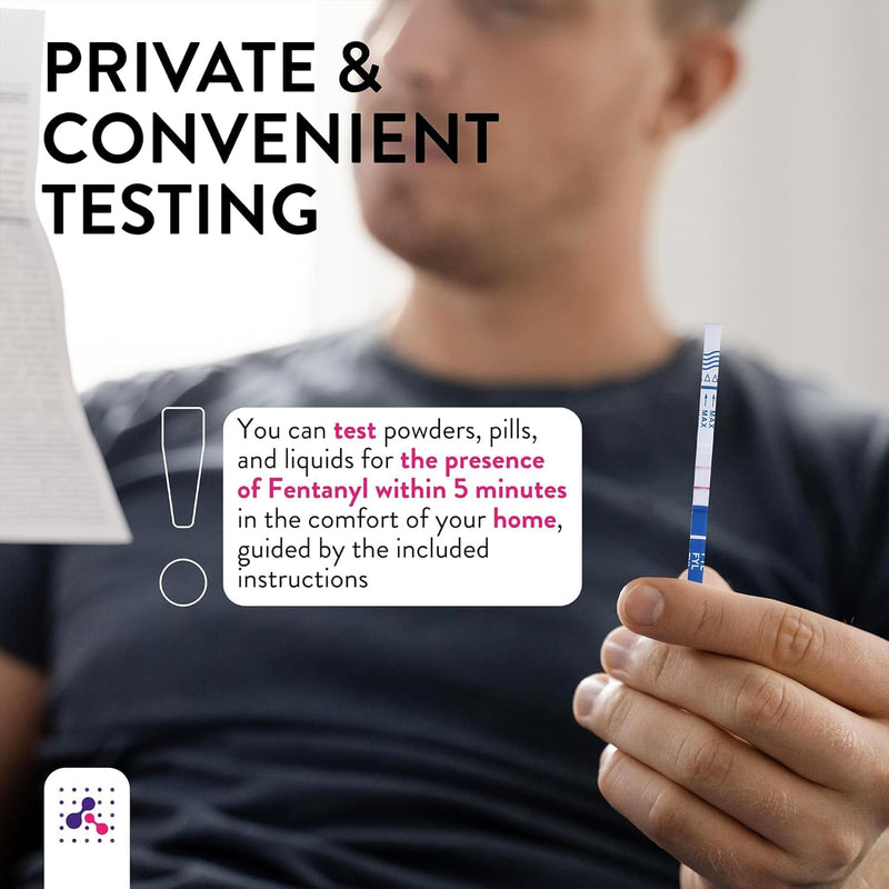 Signify Analytics Fentanyl Test Kit for Pills, Powders, and Liquids | Includes 5 Fentanyl Test Strips | Signify Analytics Ultra-Sensitive Fentanyl Test Strips for Drug Testing - BeesActive Australia