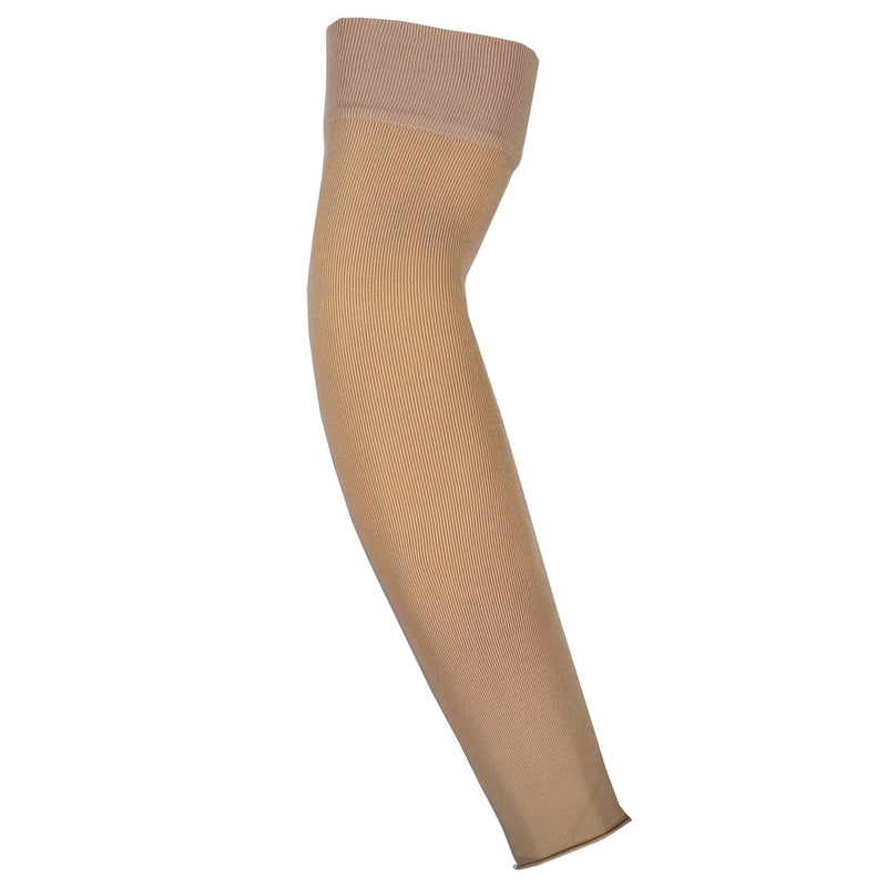 Truform Lymphedema Compression Arm Sleeve, 20-30 mmHg Post Mastectomy Support, Beige, Medium Medium (Pack of 1) - BeesActive Australia