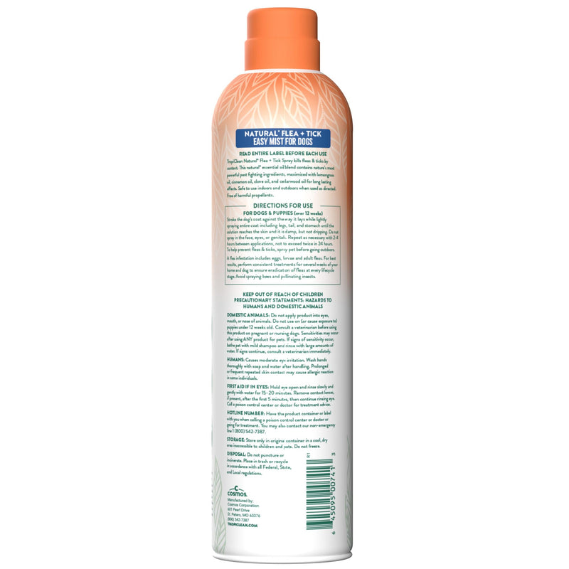 Natural Flea & Tick Dog & Home Mist Spray by TropiClean