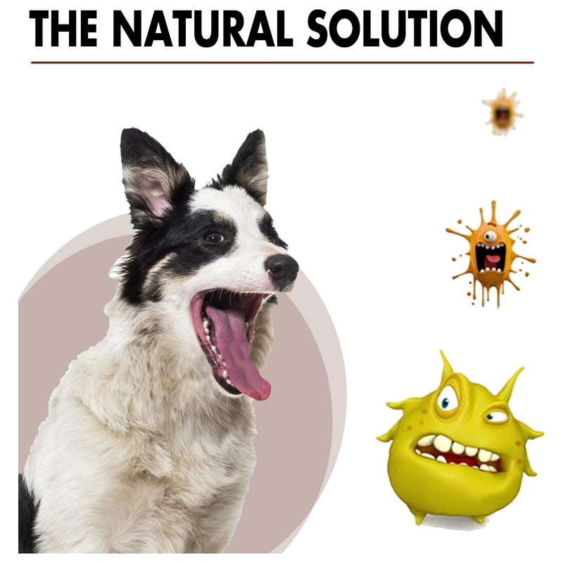 Dog Dental Care Spray, Cleaning Spray for Dogs Teeth, Dog Oral Care Teeth Cleaning with Propolis & Chamomile to Freshen Breath, Reduce Plaque, Support Clean & Teeth Promote Healthy Gums - 30ml