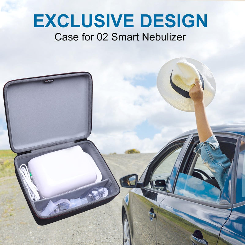 Case for Smart Nebulizer by LTGEM, Intelligent Digital Display Nebulizer Machine for Adults and Kids- Travel Protective Carrying Storage Bag - BeesActive Australia