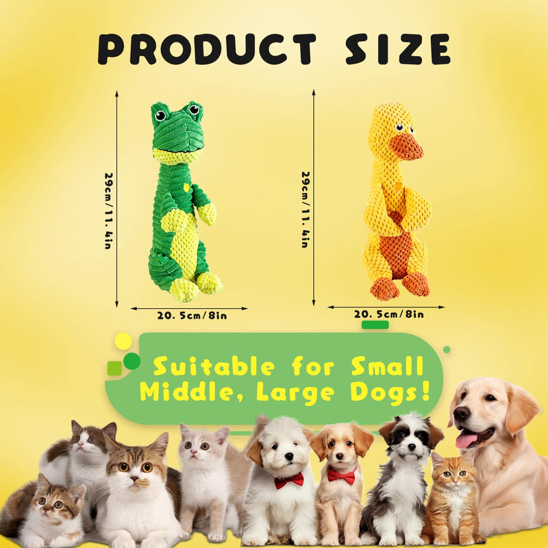 Dog Toy,Wowpetsmart Invincible Chewanimals,Suitable for Heavy Chewing Dogs Teething Toys,Suitable for Small Dogs,No Harm to Teeth(Frog) - BeesActive Australia
