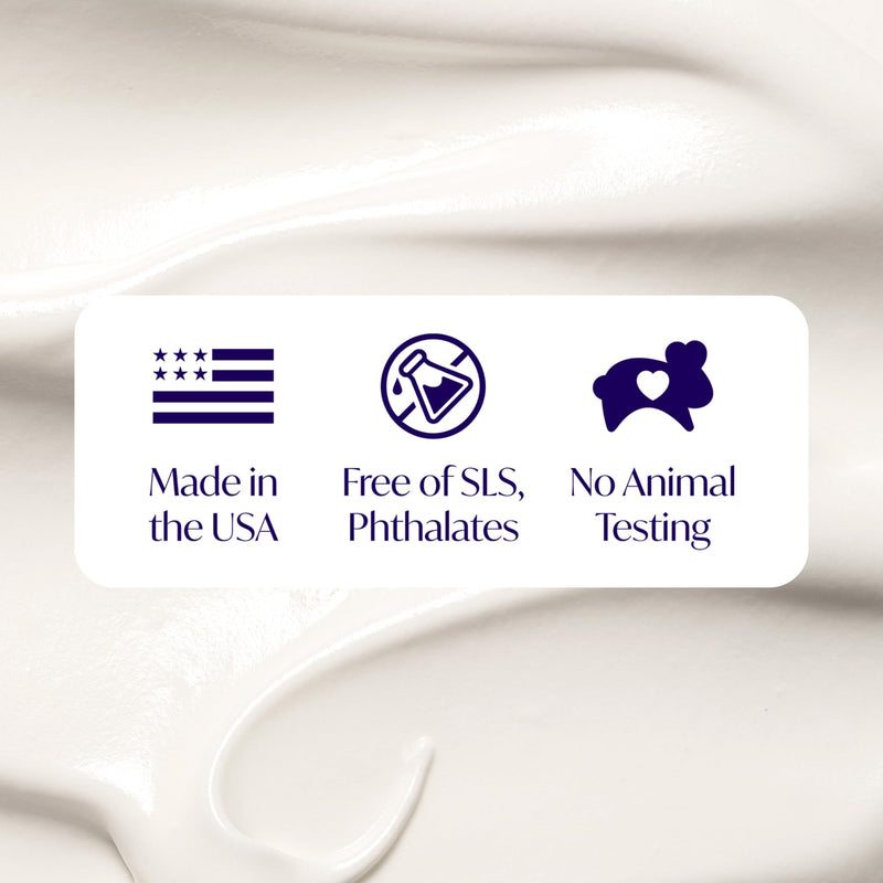 Magnesium Sleep Cream, USA-Made Topical Magnesium Lotion for Sleep, Lavender Lotion for Feet, Nighttime Mag Oil Body Butter, Foot Cream, Relaxing Rub for Muscles, 4oz - BeesActive Australia