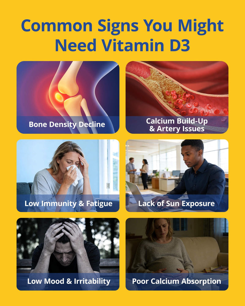 Vitamin D3 K2 5000 IU with MK-7, 3rd Party Tested, 120 Servings | with MK-7 100 mcg Softgels, Sunflower Seed Oil D3 K2 Vitamin for Better Calcium Absorption, Soy-Free, Non-GMO for Women & Men