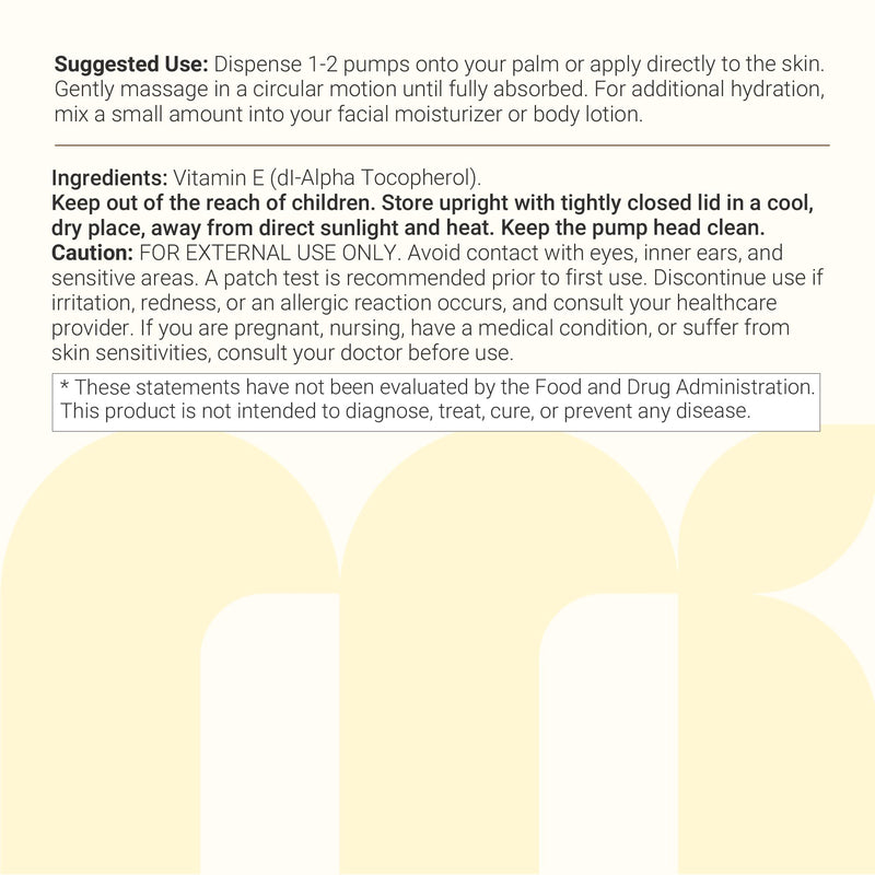Micro Ingredients Pure Vitamin E Oil 40,000 IU, 16oz – Deep Moisturizing Skin, Face & Hair Oil for Dry Skin, Scars & Stretch Marks* – Fragrance-Free, Non-GMO, Cruelty-Free – Family Size Beauty Care