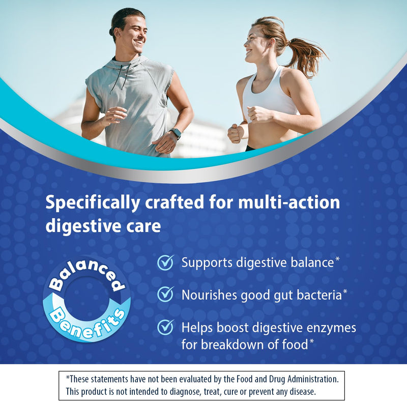 Florastor Prebiotic and Probiotic Gummies with Vitamin B12, 56 Gummies | Digestive and Metabolic Support Blend for Multi-Action Care, Probiotic Gummies for Women and Men 56 Count (Pack of 1)