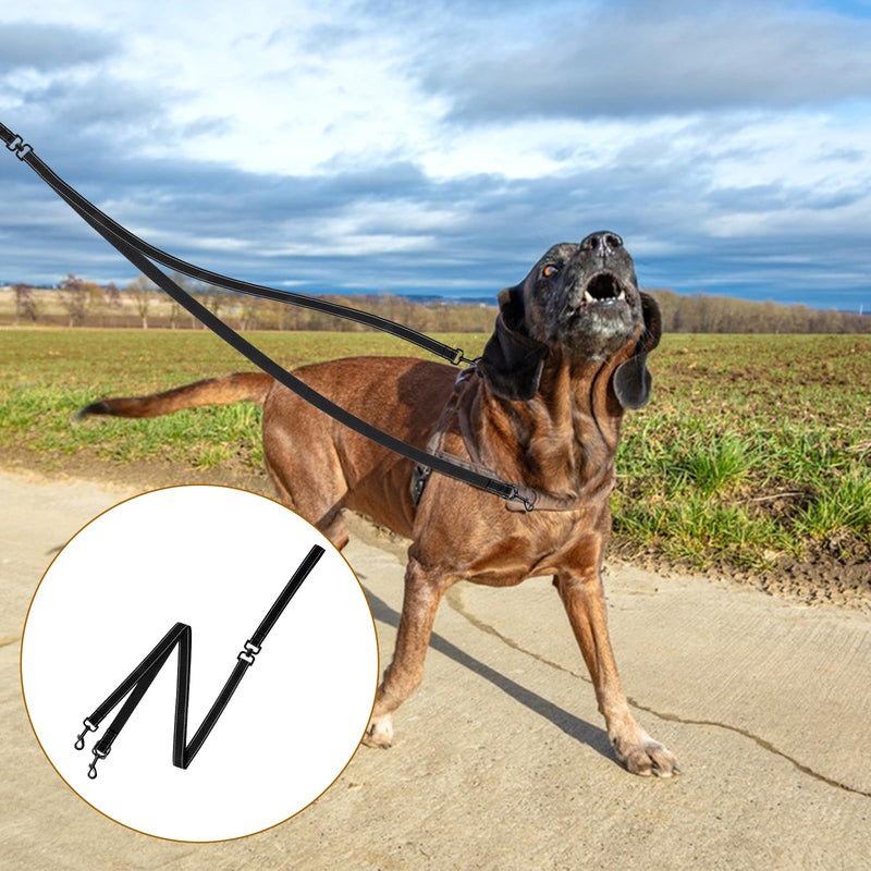 Two Point Control Dog Leash, Double Dog Leash, Training Leash, Multifunctional Double-Ended Dog Leash, Works with No Pull Harnesses, Ideal for Anti-Pulling Dog Training for Any Leash - BeesActive Australia