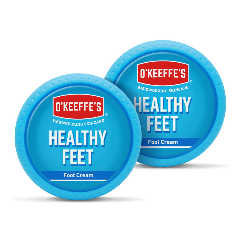 O’Keeffe’s® Healthy Feet Jar 91g Twin Pack 6.41 Ounce (Pack of 1) Cream