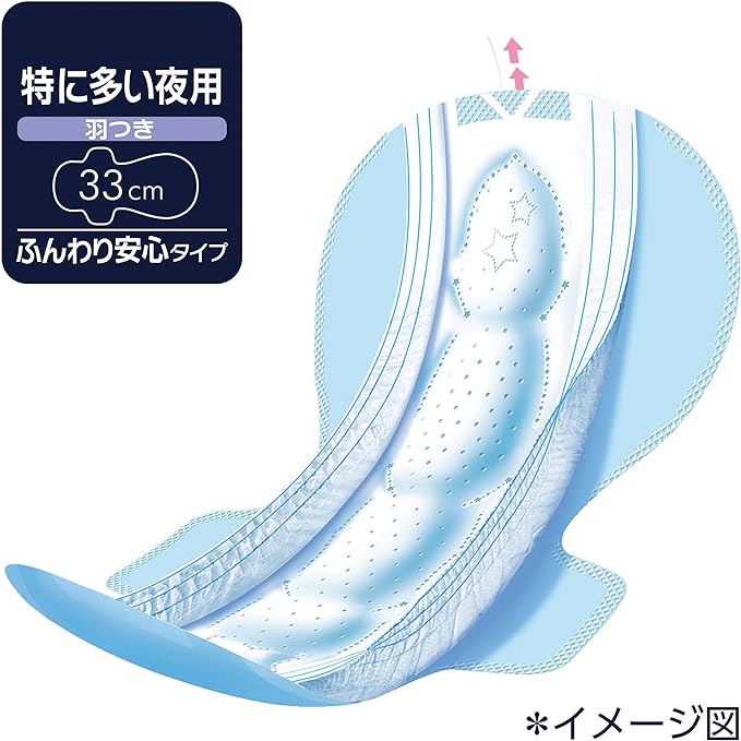 Sofy 330 Ultra Sleep Guard 14 Sheets x 2 Pieces (With Tape Closure) [Sanitary Napkins For Night] - BeesActive Australia
