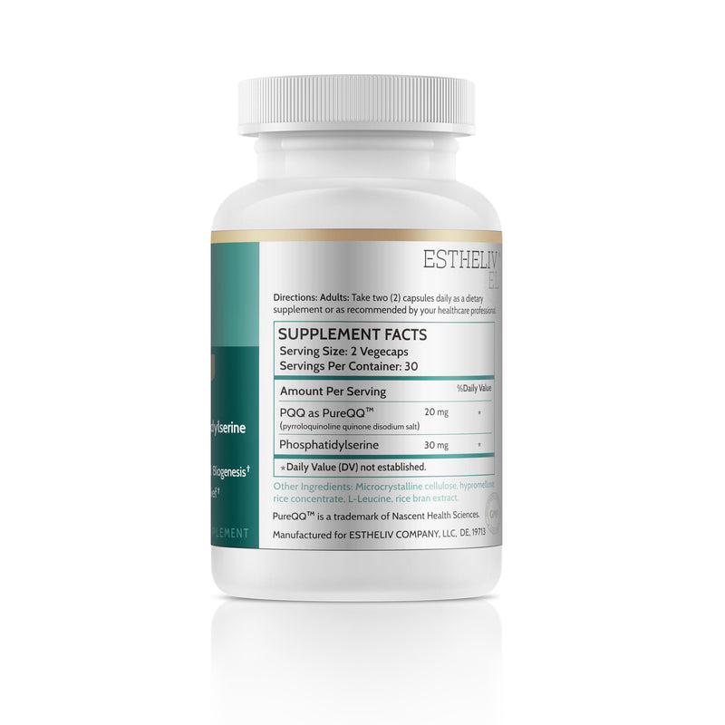 ESTHELIV® PQQ with Phosphatidylserine 60 VegeCaps