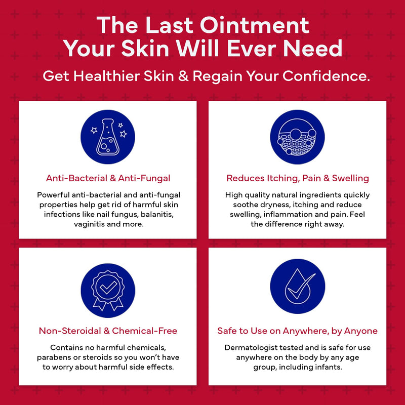 emuaid EMUAIDMAX Ointment for Itchy Skin, Maximum Strength Treatment for Athlete's Foot, Psoriasis, Jock Itch, Rash, Eczema, Cold Sores, Blisters, and Yeast Infection, 0.5oz 0.5 Ounce - BeesActive Australia