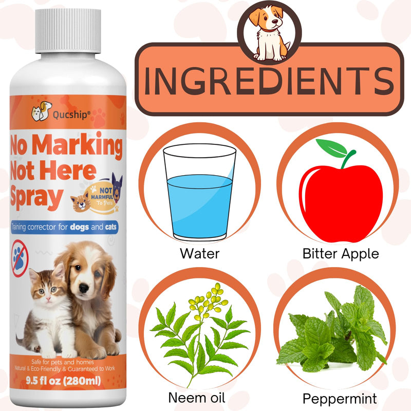 8.01oz Stop Dog Urinating in House with No More Peeing in House