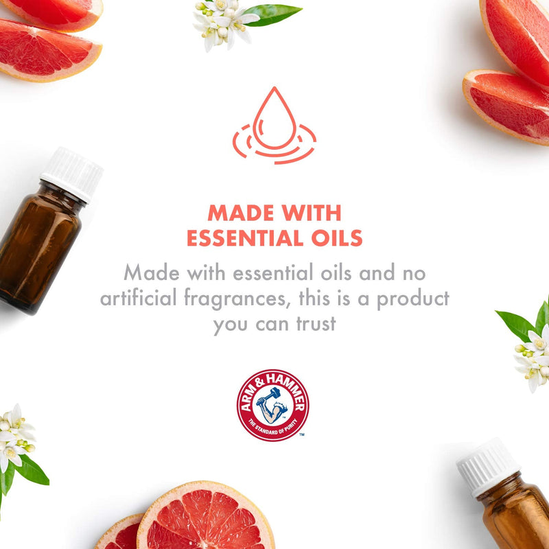 Arm & Hammer for Pets Air Care Energizing Reed Diffuser for Pets | 4 FL Oz Grapefruit Neroli Reed Diffuser to Eliminate Pet Odors | Reed Diffuser for Easy and Effective Pet Odor Elimination - BeesActive Australia