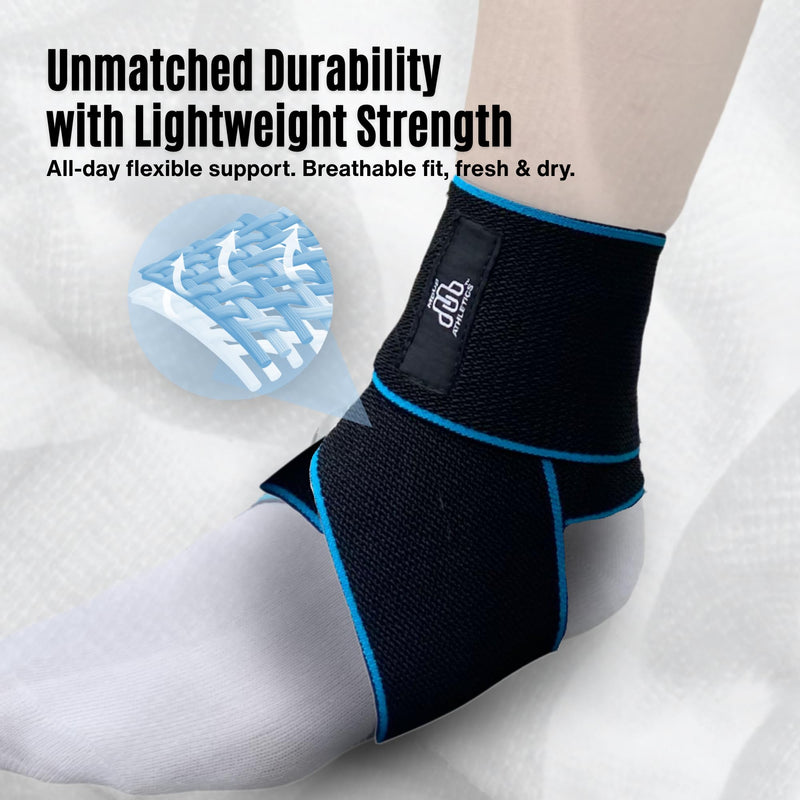 MDUB Ankle Support Wrap 1 Pack, Achilles Tendonitis Pain Relief Planter Fasciitis Support Brace, Hiking, Soccer, Basketball, Running, Tennis, Volleyball & Pickleball - BeesActive Australia