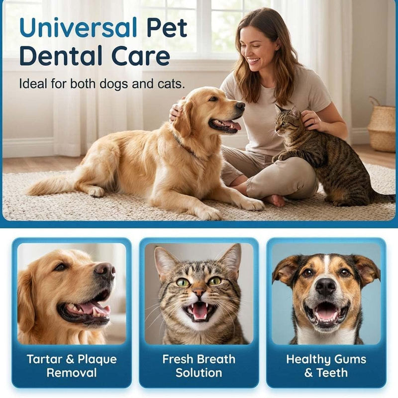Pet Oral Tartar Remover Spray, Pets Oral Tartars Removers Foaming Tartars, Dog Teeth Cleaning Foam for Dogs & Cats, Pet Dental Foaming Care Sprays（1PC）